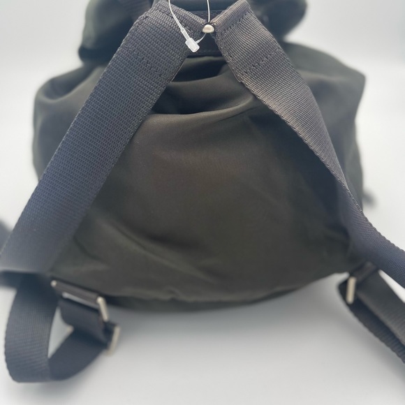 PRADA Nylon Tessuto Backpack Olive Green | Brown - Picture 4 of 11